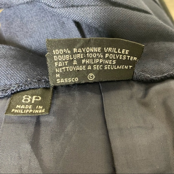 Vintage Sassco Pleated Skirt - Picture 10 of 10